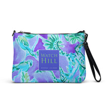 Load image into Gallery viewer, Watch Hill, Rhode Island Floral Crossbody Bag | Front View | The Wishful Fish
