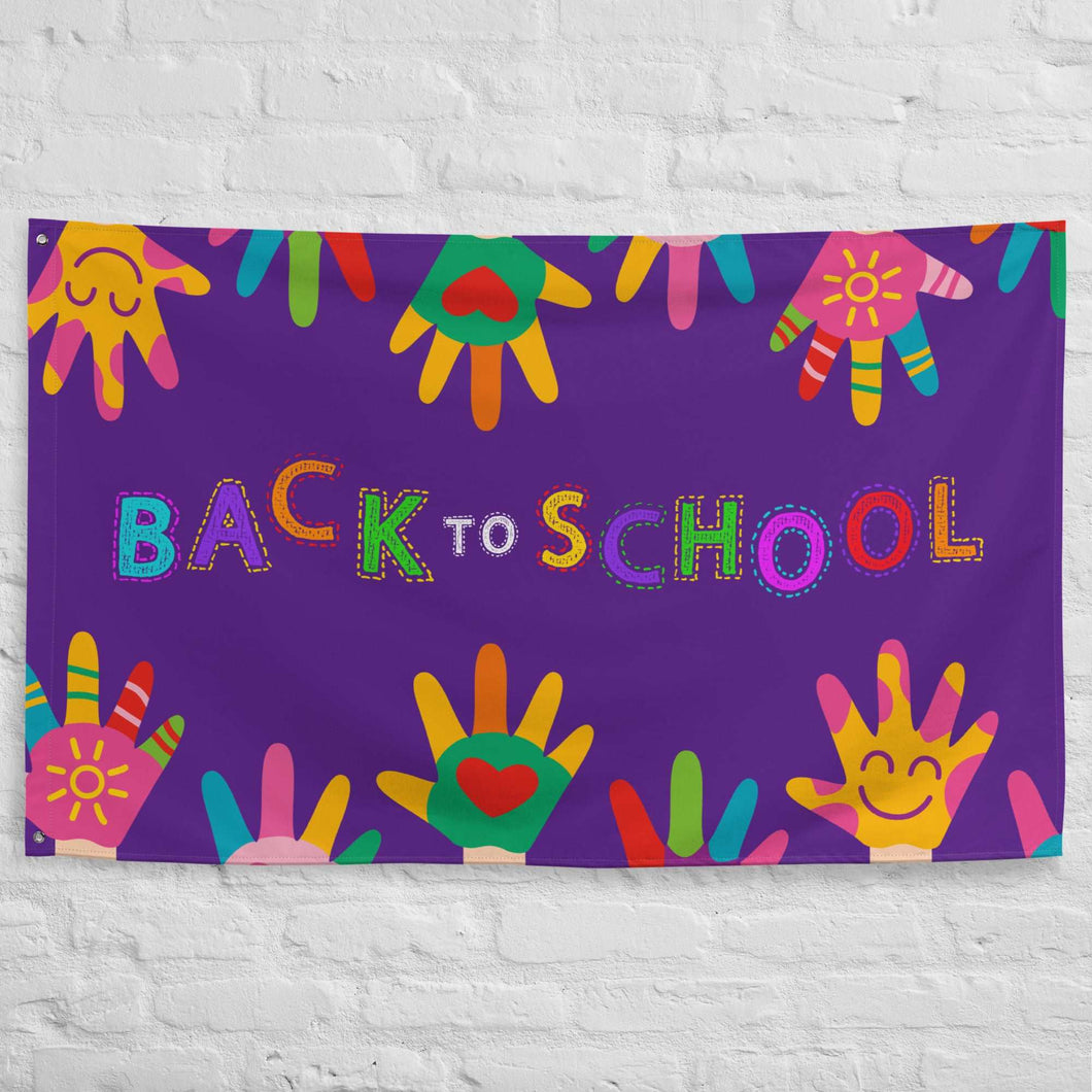 BACK TO SCHOOL Flag For Teachers Classroom - Premium Teacher's Flag from The Wishful Fish - Just $31.50! Shop now at The Wishful Fish