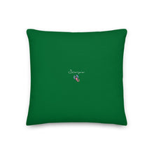 Load image into Gallery viewer, Zodiac Scorpio Premium Accent Pillow | 18&quot; x 18&quot; | Back View | The Wishful Fish
