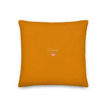 Load image into Gallery viewer, Zodiac Cancer Premium Accent Pillow | 18&quot; x 18&quot; | Back View | The Wishful Fish
