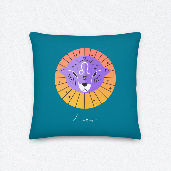 Zodiac Leo Premium Accent Pillow 18
