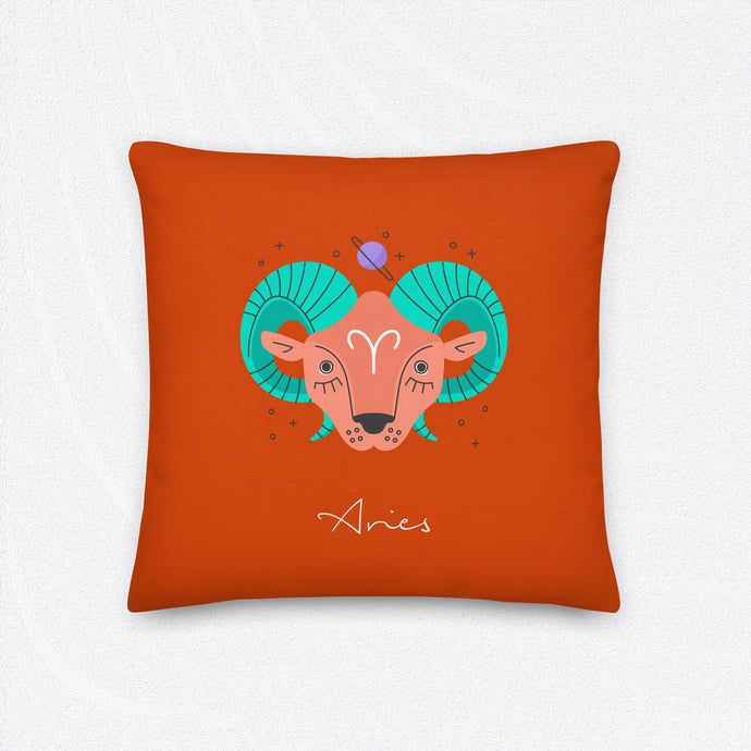 Zodiac Aries Premium Accent Pillow | 18