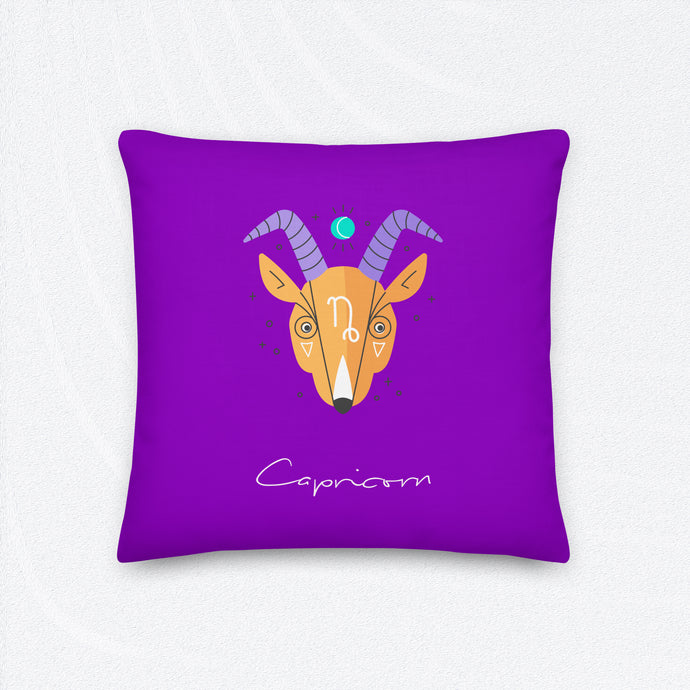 Zodiac Capricorn Premium Accent Pillow | 18