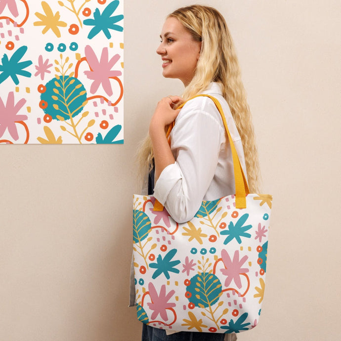 BOTANICAL Tote Bag - Premium Tote Bag from The Wishful Fish - Just $28! Shop now at The Wishful Fish