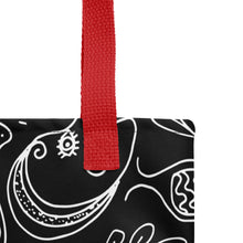 Load image into Gallery viewer, Modish Tote Bag | 15&quot; x 15&quot; | Close Up of Handle | The Wishful Fish
