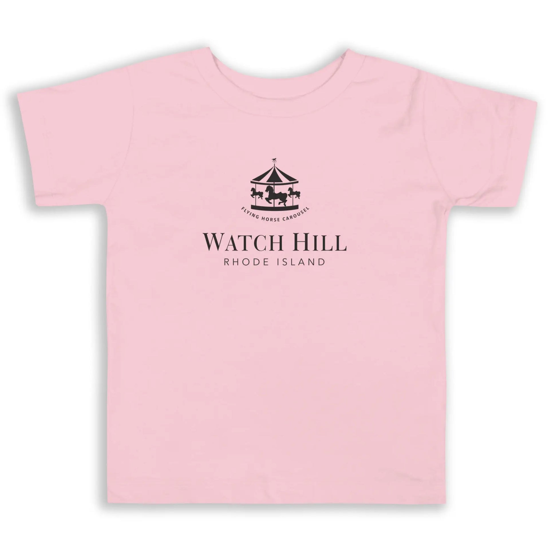 Flying Horse Carousel Toddler Tee — Watch Hill Rhode Island! The Wishful Fish