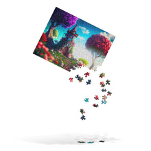 Load image into Gallery viewer, Fairyland Forest Jigsaw Puzzle + 252 Pieces | Front View | The Wishful Fish
