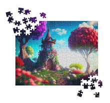 Load image into Gallery viewer, Fairyland Forest Jigsaw Puzzle + 252 Pieces | Front View | The Wishful Fish
