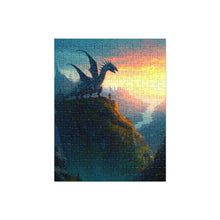 Load image into Gallery viewer, Dragon Mountain Jigsaw Puzzle | 2 Sizes | 252 Pieces + 520 Pieces | Front View | The Wishful Fish
