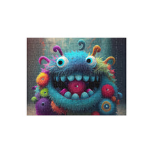 Load image into Gallery viewer, Happy Monster Jigsaw Puzzle | 252 Pieces | Front View | The Wishful Fish Shop
