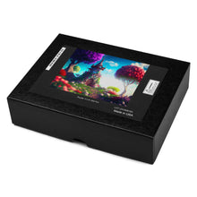 Load image into Gallery viewer, Fairyland Forest Jigsaw Puzzle + 252 Pieces | Top View of Box | The Wishful Fish
