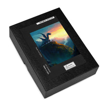 Load image into Gallery viewer, Dragon Mountain Jigsaw Puzzle | 2 Sizes | 252 Pieces + 520 Pieces | Photo of Box | The Wishful Fish
