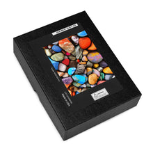 Load image into Gallery viewer, Rock Collection Jigsaw Puzzle + 520 Pieces | Top View of Box | The Wishful Fish
