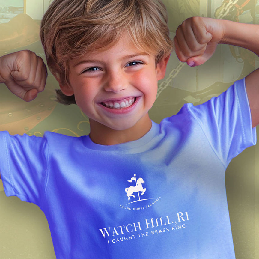 I Caught The Brass Ring Tee. SHOP Now at The Wishful Fish