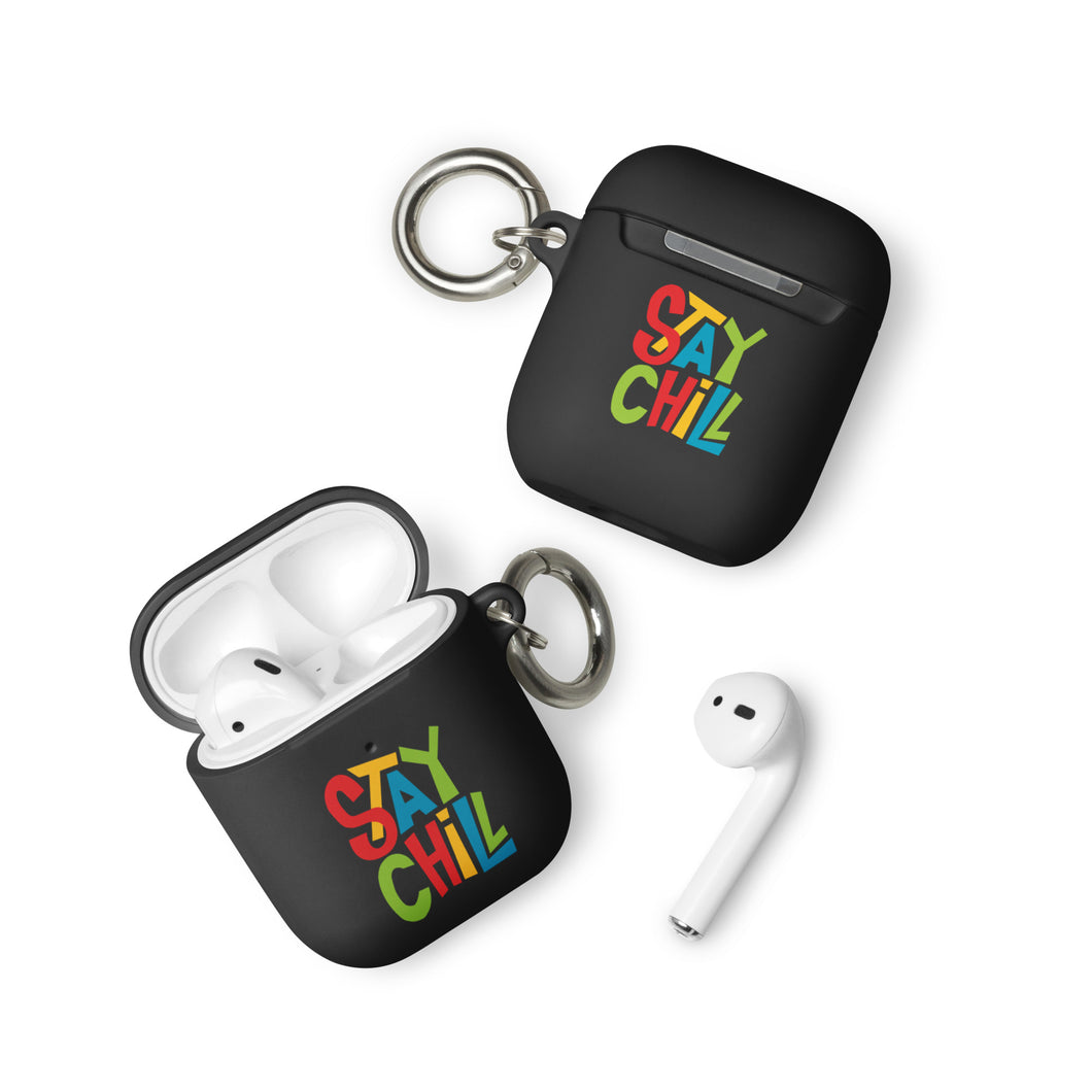 STAY CHILL Rubber Case for AirPods® - Premium AirPods® from The Wishful Fish - Just $24! Shop now at The Wishful Fish