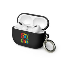 Load image into Gallery viewer, STAY CHILL Rubber Case for AirPods® - Premium AirPods® from The Wishful Fish - Just $24! Shop now at The Wishful Fish
