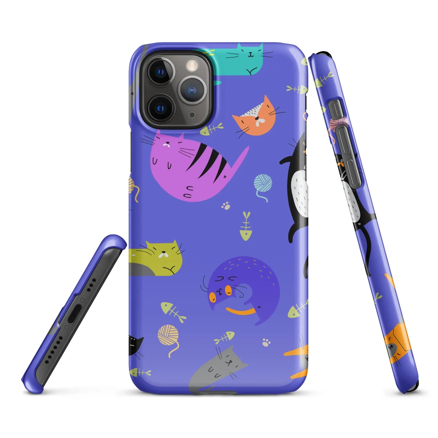 Funky Cat Snap Case For iPhones® - Premium iPhone Case from The Wishful Fish - Just $22! Shop now at The Wishful Fish