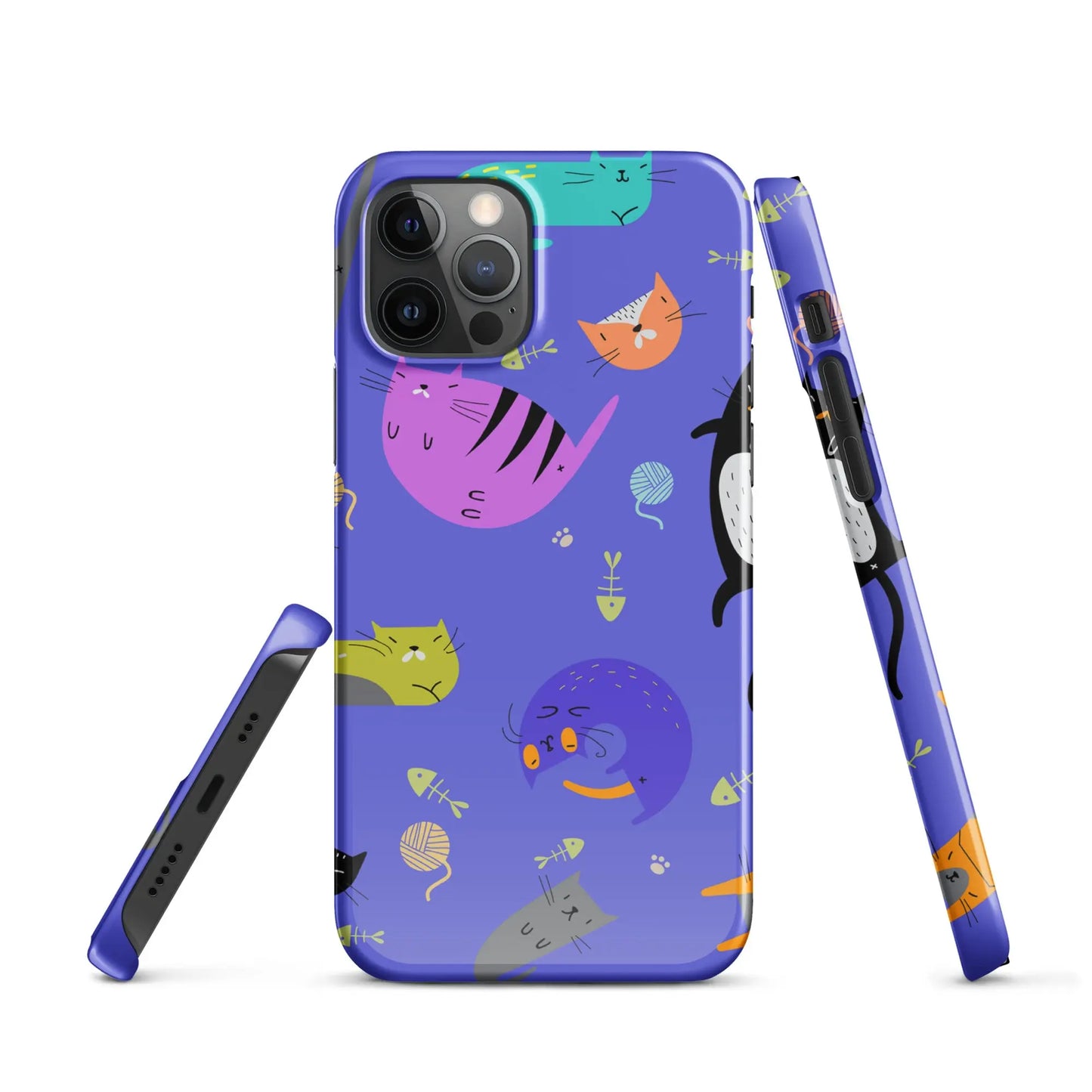 Funky Cat Snap Case For iPhones® - Premium iPhone Case from The Wishful Fish - Just $22! Shop now at The Wishful Fish