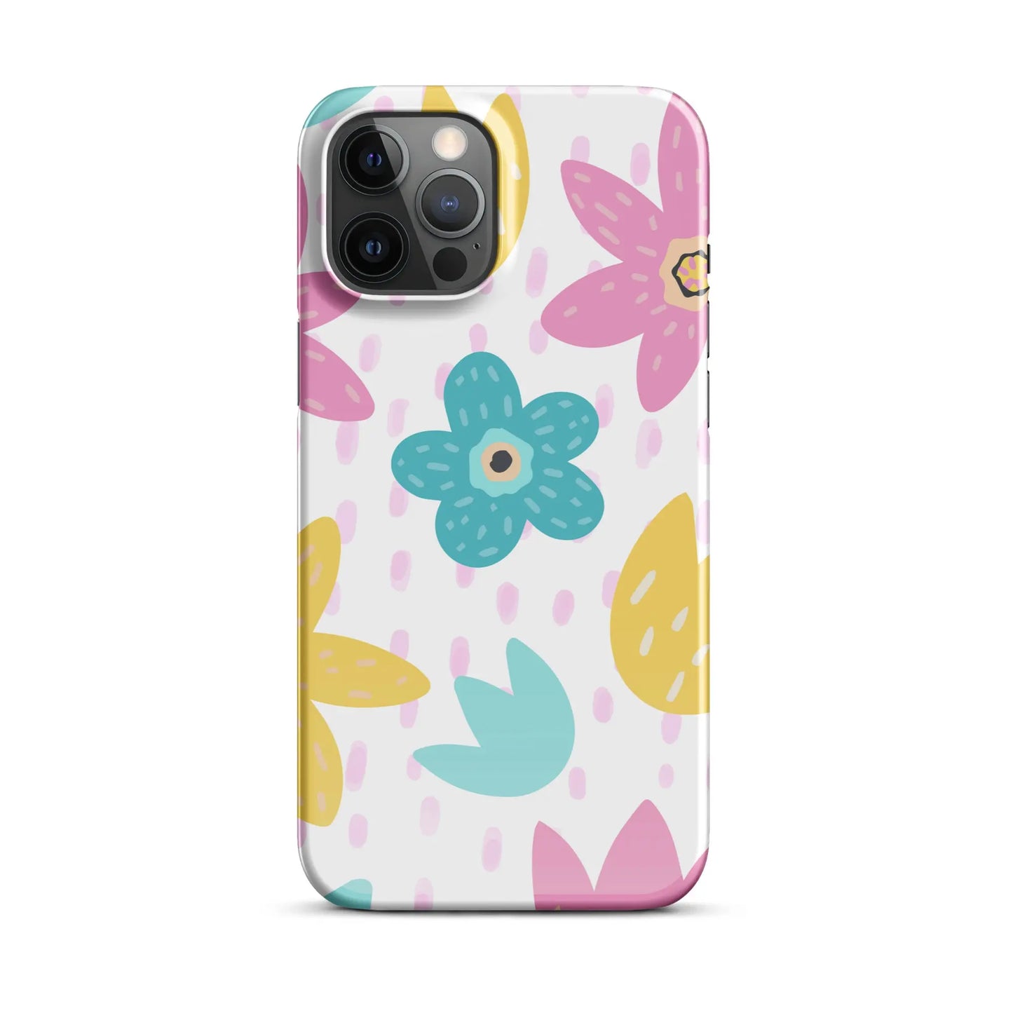 Fun Flowers Snap Case for iPhone® - Premium iPhone Case from The Wishful Fish - Just $22! Shop now at The Wishful Fish