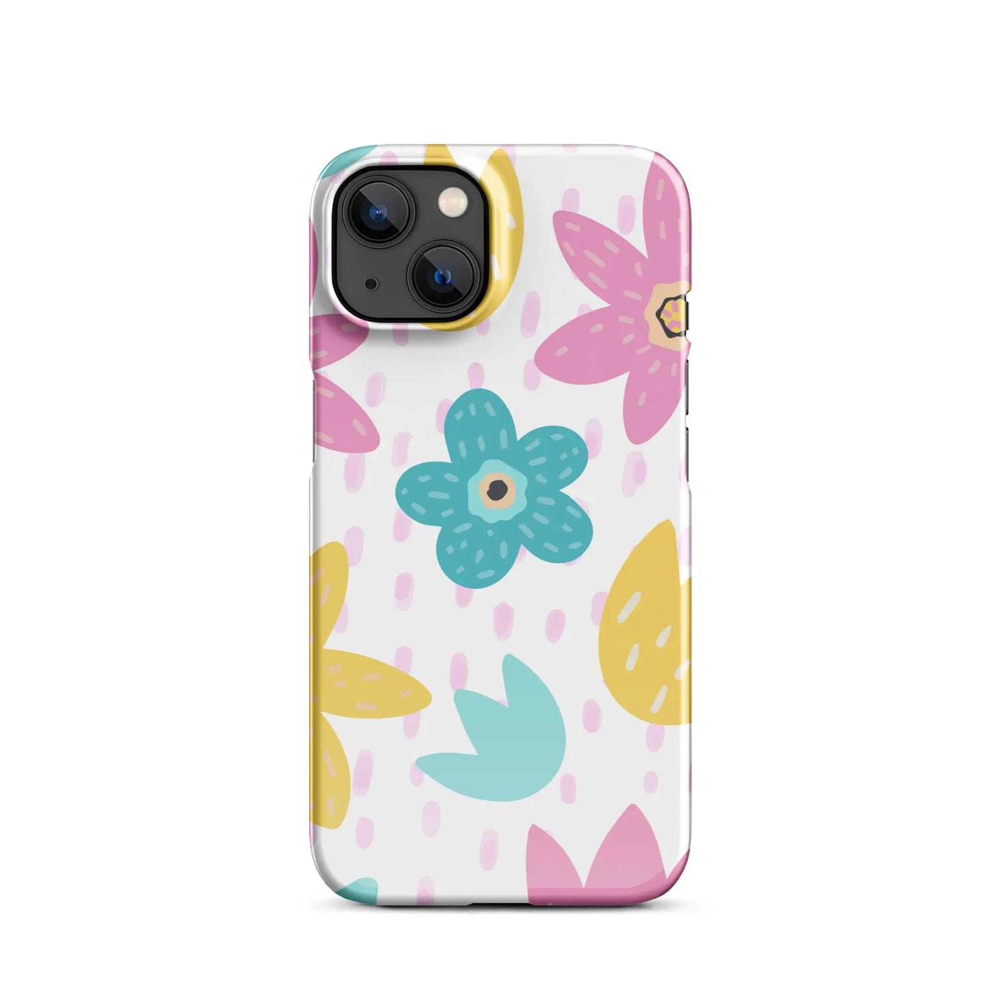 Fun Flowers Snap Case for iPhone® - Premium iPhone Case from The Wishful Fish - Just $22! Shop now at The Wishful Fish