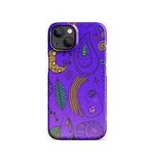 Load image into Gallery viewer, Purple Lover Snap Case For iPhone® - Premium iPhone Case from The Wishful Fish - Just $22! Shop now at The Wishful Fish
