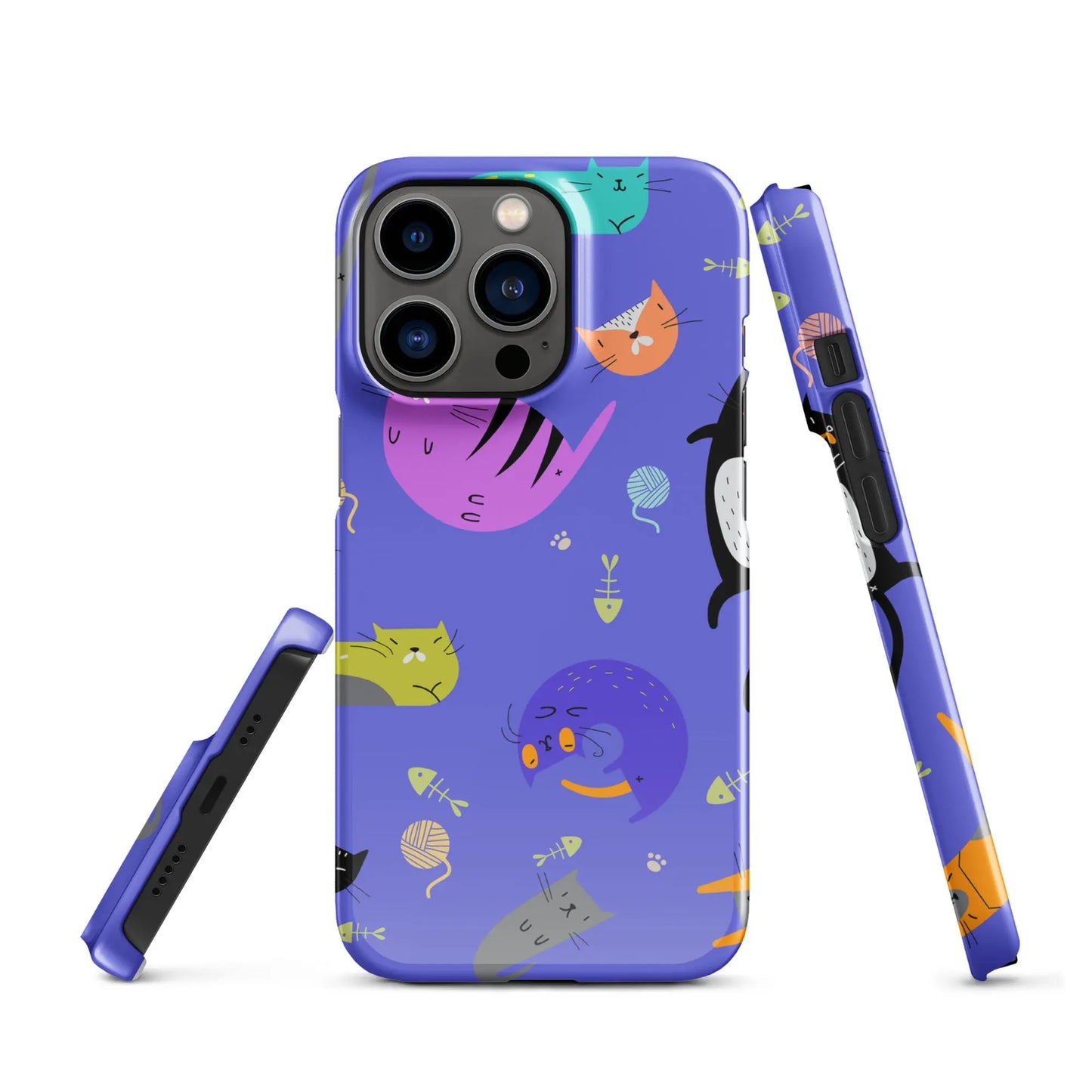 Funky Cat Snap Case For iPhones® - Premium iPhone Case from The Wishful Fish - Just $22! Shop now at The Wishful Fish