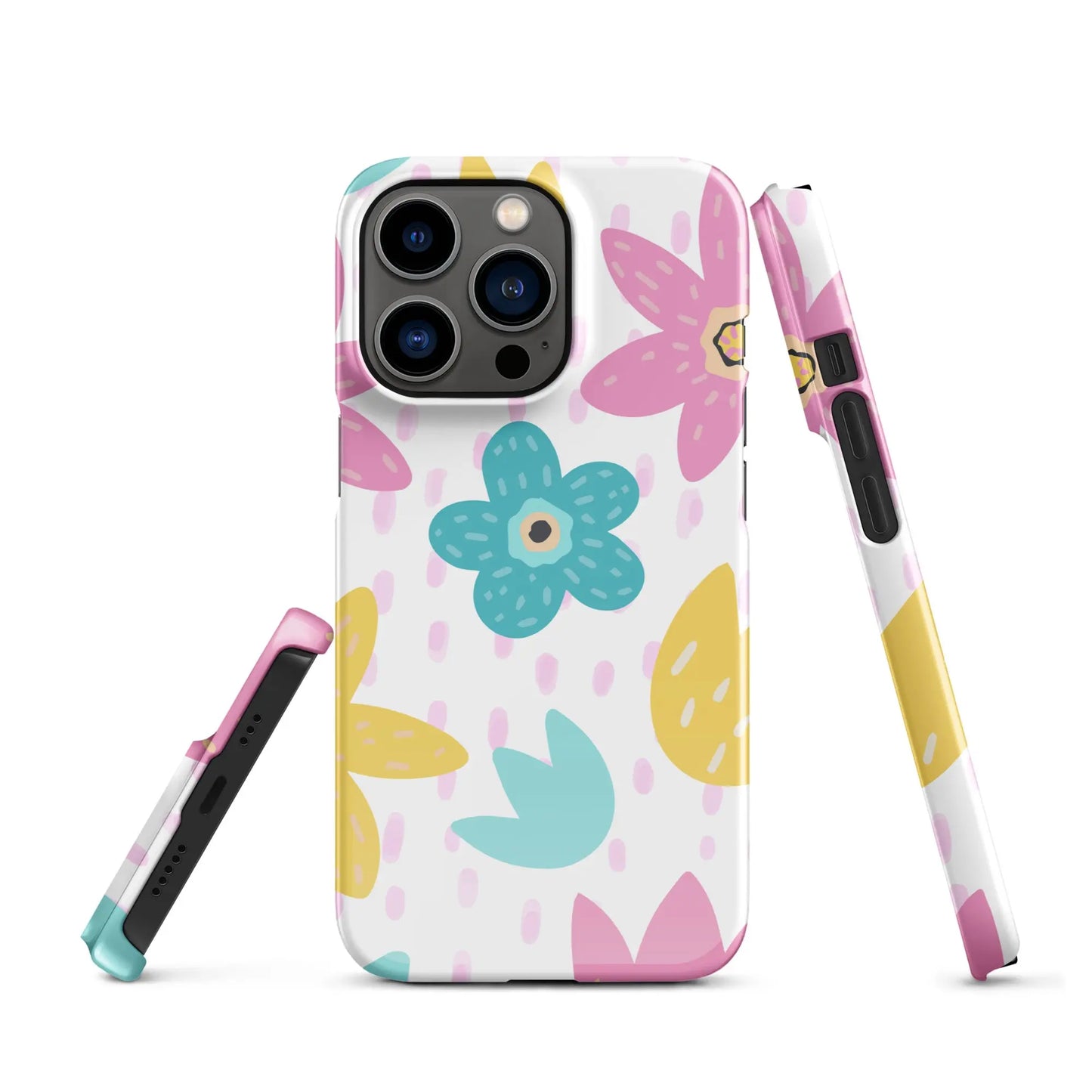 Fun Flowers Snap Case for iPhone® - Premium iPhone Case from The Wishful Fish - Just $22! Shop now at The Wishful Fish
