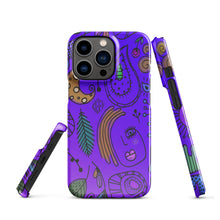 Load image into Gallery viewer, Purple Lover Snap Case For iPhone® - Premium iPhone Case from The Wishful Fish - Just $22! Shop now at The Wishful Fish
