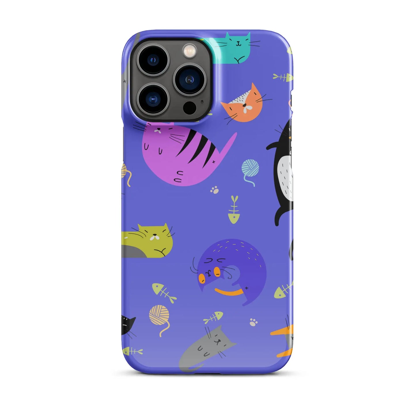 Funky Cat Snap Case For iPhones® - Premium iPhone Case from The Wishful Fish - Just $22! Shop now at The Wishful Fish