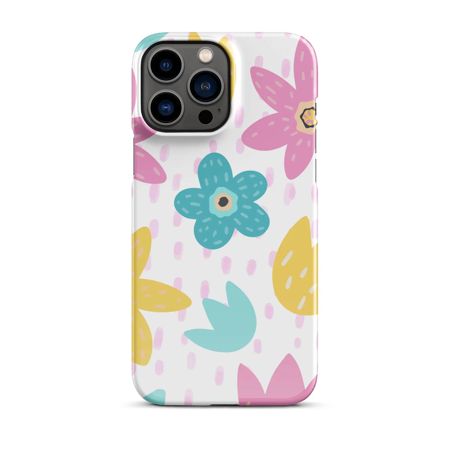 Fun Flowers Snap Case for iPhone® - Premium iPhone Case from The Wishful Fish - Just $22! Shop now at The Wishful Fish