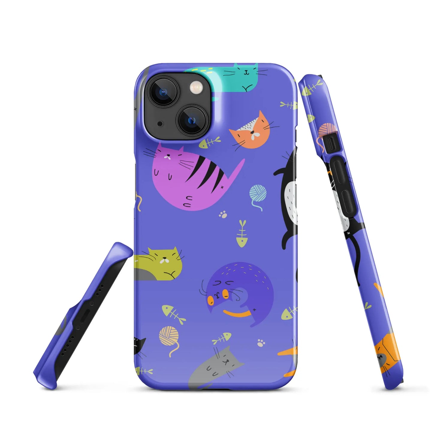 Funky Cat Snap Case For iPhones® - Premium iPhone Case from The Wishful Fish - Just $22! Shop now at The Wishful Fish