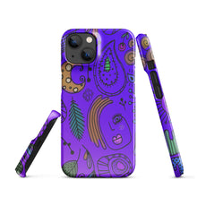 Load image into Gallery viewer, Purple Lover Snap Case For iPhone® - Premium iPhone Case from The Wishful Fish - Just $22! Shop now at The Wishful Fish
