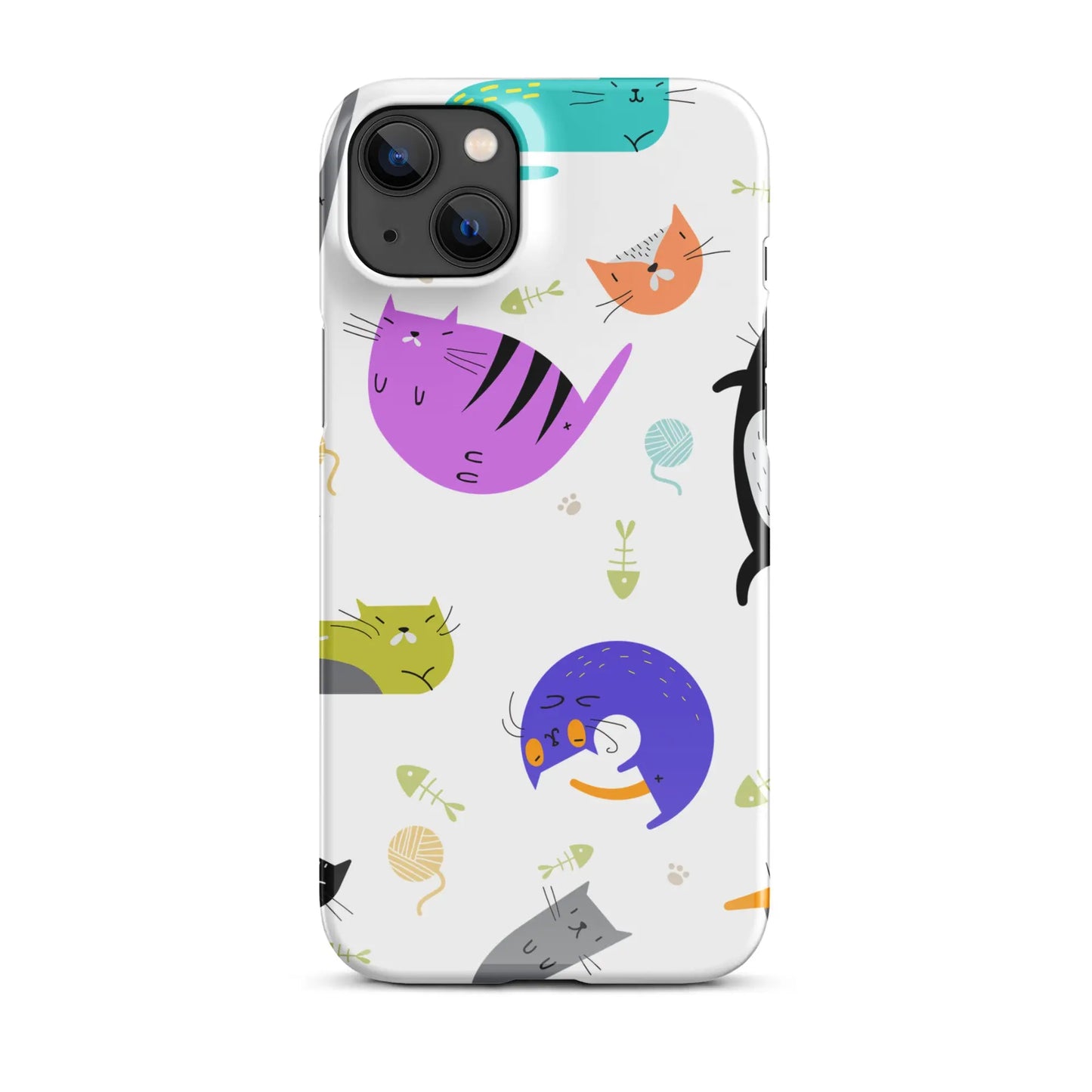 FUNKY CAT iPhone® Case - Premium iPhone® Case from The Wishful Fish - Just $22! Shop now at The Wishful Fish