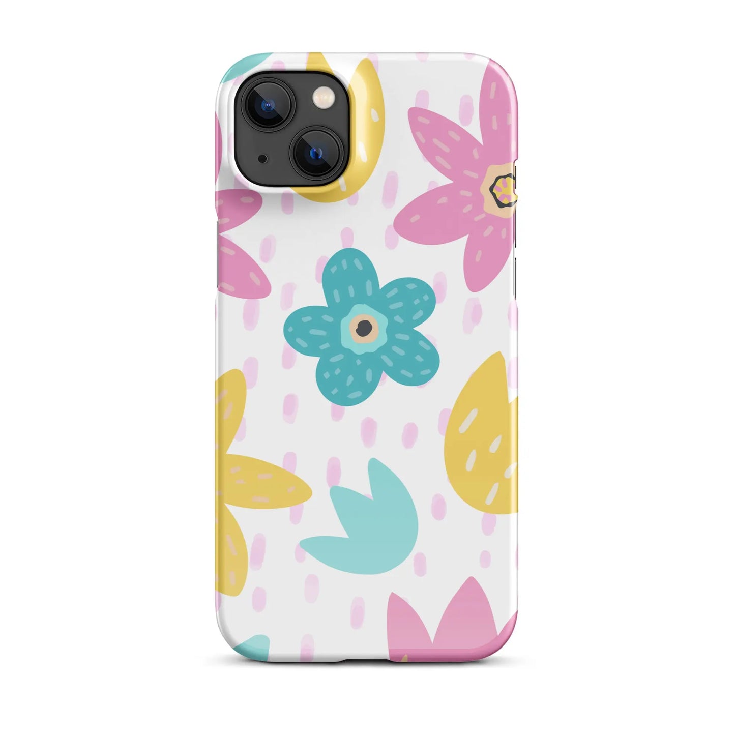 Fun Flowers Snap Case for iPhone® - Premium iPhone Case from The Wishful Fish - Just $22! Shop now at The Wishful Fish