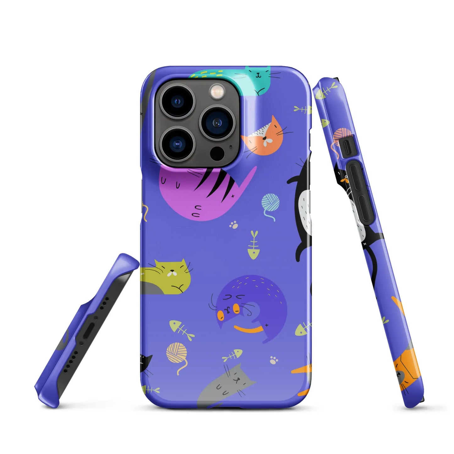 Funky Cat Snap Case For iPhones® - Premium iPhone Case from The Wishful Fish - Just $22! Shop now at The Wishful Fish