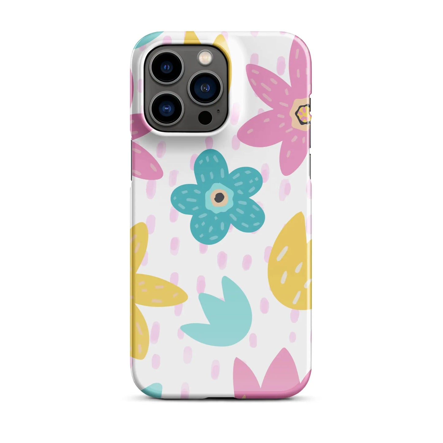 Fun Flowers Snap Case for iPhone® - Premium iPhone Case from The Wishful Fish - Just $22! Shop now at The Wishful Fish