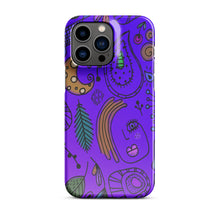 Load image into Gallery viewer, Purple Lover Snap Case For iPhone® - Premium iPhone Case from The Wishful Fish - Just $22! Shop now at The Wishful Fish
