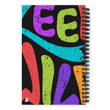 Load image into Gallery viewer, &quot;Keep It Wild&quot; Spiral Notebook | Back View | The Wishful Fish
