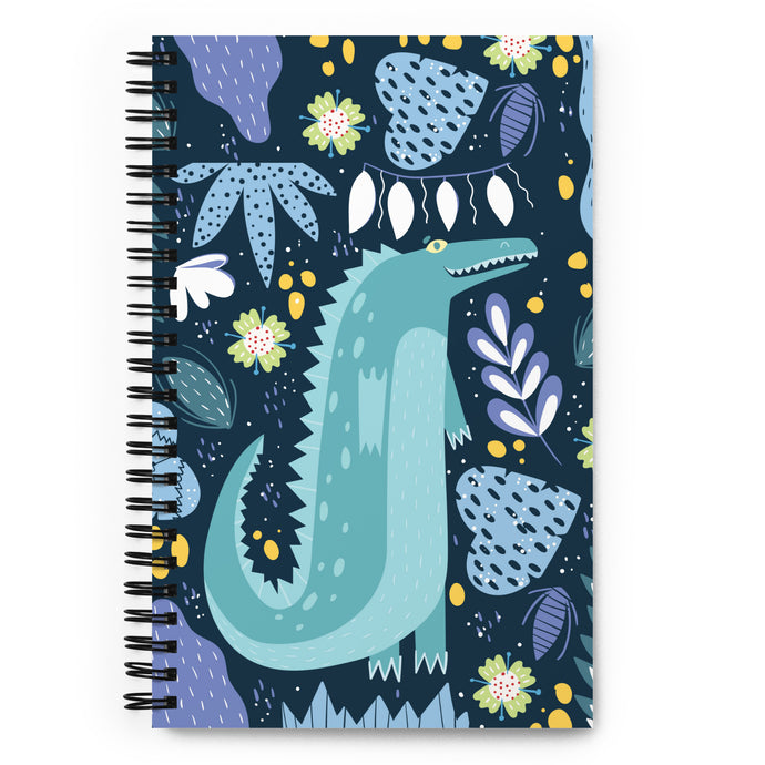 Alligator Spiral Notebook | Front View | 5.25