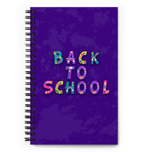 Load image into Gallery viewer, BACK TO SCHOOL Spiral Notebook For Teachers | 5.5&quot; X 8.5&quot; | Front View | Shop The Wishful Fish 
