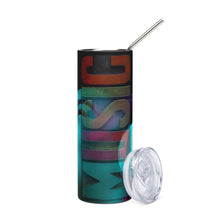 Load image into Gallery viewer, Music Stainless Steel Stumbler Tumbler | 20 oz | Front View | The Wishful Fish
