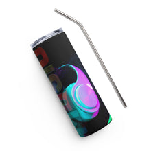 Load image into Gallery viewer, Music Stainless Steel Stumbler Tumbler | 20 oz | Side View | The Wishful Fish
