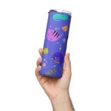 Load image into Gallery viewer, Funky Cats Stainless Steel Stumbler Tumbler | 20 oz | Front View | The Wishful Fish
