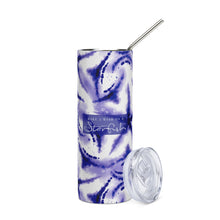 Load image into Gallery viewer, Wish On A Starfish Stainless Steel Stumbler Tumbler | 20 oz | Front View | The Wishful Fish

