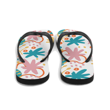 Load image into Gallery viewer, Botanical Flip-Flops | Back View | The Wishful Fish Shop
