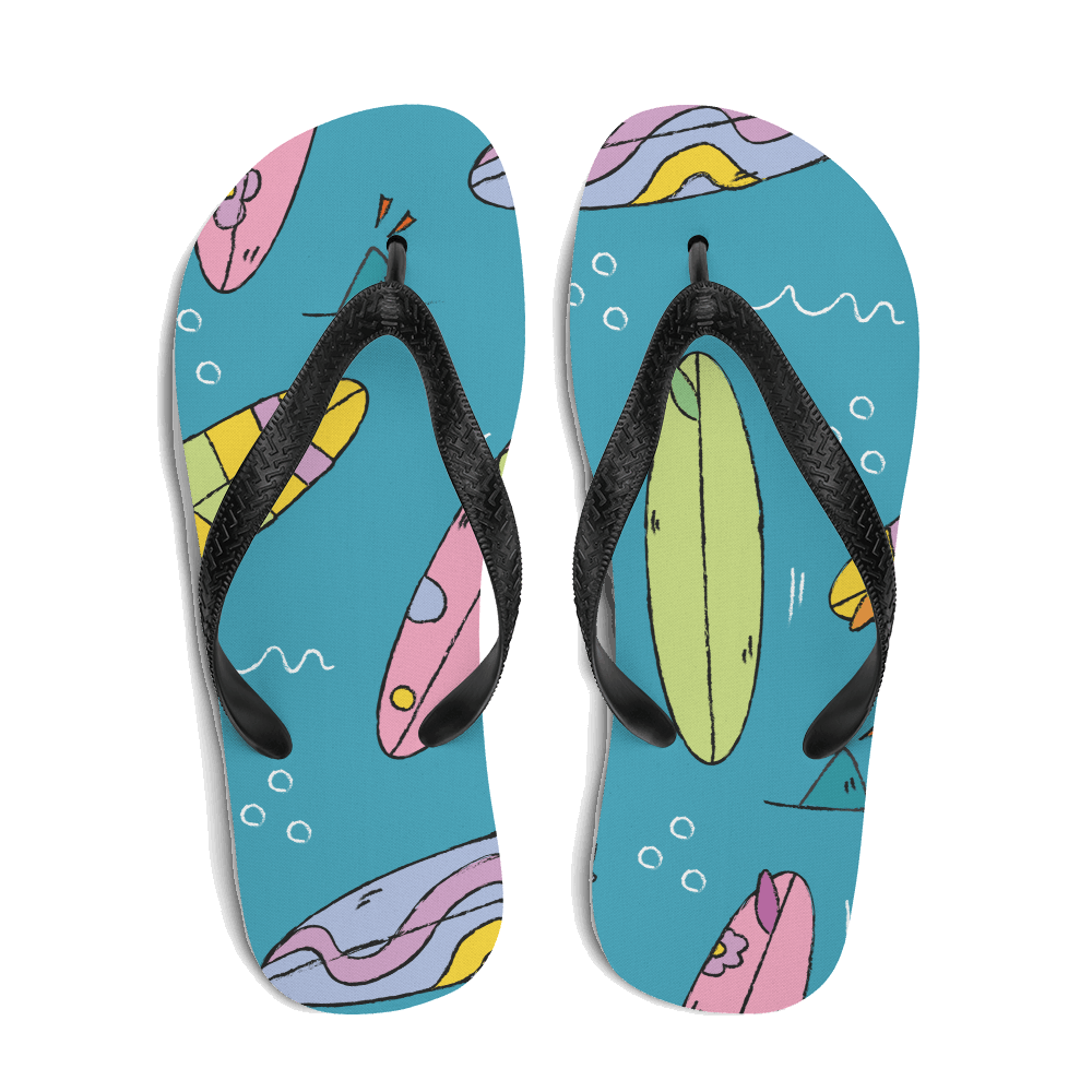 WATCH HILL, RI Surfer Kids Flip Flops - Premium Flip Flops from The Wishful Fish - Just $21! Shop now at The Wishful Fish