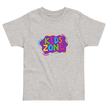 Load image into Gallery viewer, KIDS ZONE Toddler Jersey T Shirt | Heather| Front View | Shop The Wishful Fish

