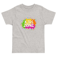 Load image into Gallery viewer, KIDS ZONE Toddler Jersey T Shirt | Heather | Front View | Shop The Wishful Fish
