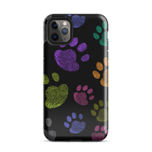 Load image into Gallery viewer, &quot;Paw Prints&quot; Tough Case for iPhone® 11 Pro Max | The Wishful Fish
