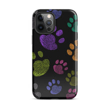 Load image into Gallery viewer, &quot;Paw Prints&quot; Tough Case for iPhone® 12 Pro Max | The Wishful Fish
